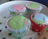 Foto langkah ke 4 dari resep Bolu Kukus Mekar Sprite.