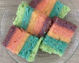 Foto langkah ke 7 dari resep Rainbow Kukus.