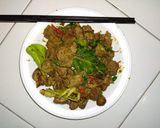 Foto langkah ke 4 dari resep Ati ayam kecap pedas.