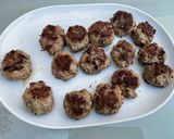 Une image de l'étape 11 de Boulettes de bœuf aux champignons et épices.