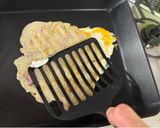 A picture of step 4 of Squid Pancake.
