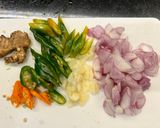 Foto langkah ke 2 dari resep Tumis Terong Cabe Ijo.