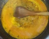 Foto del paso 10 de la receta Merluza de Pincho en Salsa de Azafrán y Pimentón con Patatas Cocidas en Caldo de Verduras