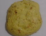 Foto langkah ke 15 dari resep Kunyit Chili Flakes Cheese Sourdough Bread (Open Bake Method).