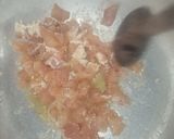 A picture of step 1 of Chicken tikka macroni.