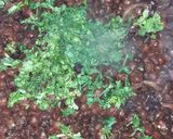A picture of step 3 of Chatpata Black Chana masala.