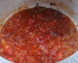 A picture of step 4 of Ugali maini(beef liver with ugali and sauted spinach.