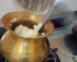 A picture of step 14 of King tender coconut brown rice sweet pongal.
