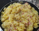 Foto del paso 5 de la receta: Tortilla de patata con tacos de jamón serrano
