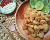 Foto langkah ke 3 dari resep Udang Goreng Tepung.