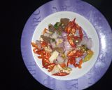 Foto langkah ke 1 dari resep Tumis Buncis Cumi asin.
