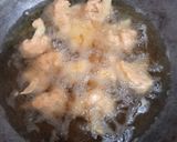 A picture of step 4 of Crispy cauliflower pakoda.