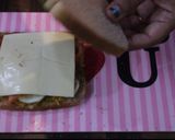 A picture of step 2 of Bombay style Sandwich.