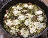 Une image de l'étape 13 de Bœuf épicé aux courgettes et mozzarella di buffala.