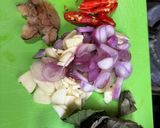 Foto langkah ke 1 dari resep Tumis Pepaya Muda.