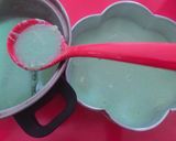 Foto langkah ke 5 dari resep Puding telur pandan.