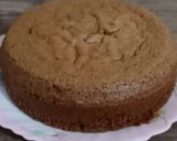 A picture of step 3 of One pound chocolate sponge.