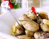 A picture of step 7 of Rich Pasta with Shiso and Oysters in Oil.