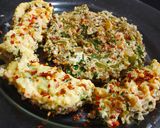 A picture of step 4 of Spinach omelette.