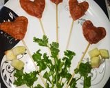 હાર્ટ સેપ પનીર લોલીપોપ બાઇટ્સ (heart shape paneer lolipop bites Recipe In Gujarati) રેસીપી સ્ટેપ15ફોટો