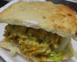 Foto del paso 10 de la receta: Sándwich🥪de pollo🍗y vegetales frescos🥙🌯🥗