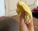Hình bước làm 1 của món Sầu riêng hấp