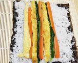 Foto langkah ke 3 dari resep KIMBAB / GIMBAB / KIMBAP / GIMBAP (KOREAN SUSHI) PALING GAMPANG.
