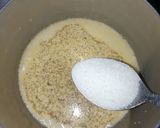 A picture of step 1 of Badshahi Burf ka Gola.