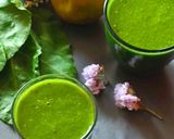 A picture of step 4 of Green (spinach) smoothie.