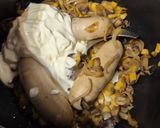 Une image de l'étape 3 de Boudins blancs champignons 🍄pommes et oignons à la crème au Cookeo infinity.