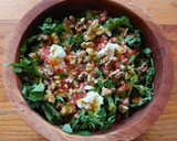 Foto del paso 2 de la receta: Ensalada de berros con granada y nuez
