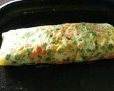Foto langkah ke 5 dari resep Omelet sayuran.