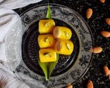 A picture of step 5 of Aam papad sandesh.