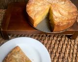A picture of step 8 of Pear Mascarpone Cake.