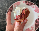 Foto del paso 5 de la receta: Pancitos dulces de remolacha y banana veganos, sin azúcar y sin TACC
