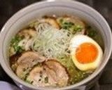 A picture of step 13 of Asari Shio Ramen (Clam Salt Ramen).