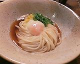 A picture of step 1 of Marugame Seimen-Style Bukkake Udon! Beef Torotama Udon.