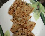 A picture of step 9 of Mooli parantha.