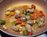 Foto del paso 6 de la receta Fideos con carne y verduras