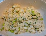 A picture of step 3 of Edamame Tofu & Hanpen Patties.