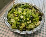 Une image de l'étape 7 de Salade Feuille de Chêne aux Oignons Nouveaux et Persil Plat.