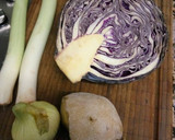 Foto del paso 1 de la receta: Crema picante de lombarda