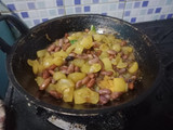 Tumis kacang merah dan cecek