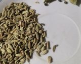 A picture of step 1 of Masala tea.