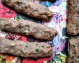 A picture of step 4 of Chandan Kabab..