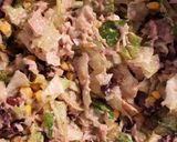 Tonhalsalátával töltött házi pita recept fázis 2 fotója