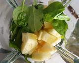 Foto del paso 1 de la receta: Batido detox de espinacas