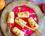 A picture of step 4 of Thandai Kulfi.