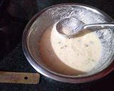 A picture of step 2 of Crispy potato cheela.