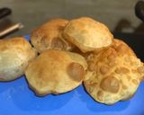 A picture of step 6 of Ajwain Puri.